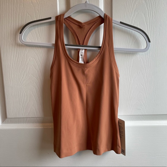 lululemon athletica Tops - lululemon Rust Cool Racerback Short Tank